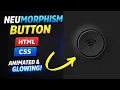 Neumorphism Toggle Button Using HTML CSS Animated Checkbox Button