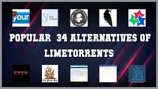 LimeTorrents Best 34 Alternatives of LimeTorrents