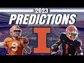 Illinois 2023 College Football Predictions - Fighting Illini Full