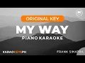 Download Lagu My Way - Frank Sinatra (Piano Karaoke)