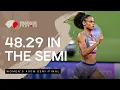 Download Lagu Mclaughlin-Levrone shatters 400m American record with 48.29 | World Athletics Championships Tokyo 25