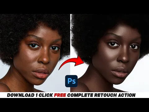 Download MP3 DOWNLOAD Complete Retouch Action for Free | Skin Retouching Photoshop Tutorial