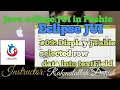Eclipse JUI Display JTable selected row data in textField