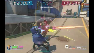 Soldier 76 Casually Wins 1v1 vs a Tank Overwatch Stadium