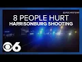 8 hospitalized after shots fired into crowd at Harrisonburg party