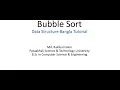 Bubble Sort Bangla Tutorial Data Structure