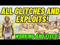 All GLITCHES and EXPLOITS Still working and Fixed after latest update Conan Exiles