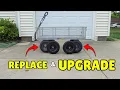 How to Replace Upgrade the Wheels on a Gorilla Yard Cart