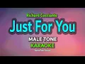 Download Lagu JUST FOR YOU [ KARAOKE | MALE KEY ] - RICHARD COCCIANTE@nuansamusikkaraoke