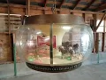 Vintage Budweiser Clydesdale Rotating Light Display