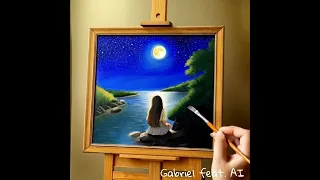 Gabriel Feat AI Намалюй мені ніч сучасна обробка естрадної пісні Gabrielfeatai 