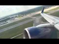 Delta Boeing 757-200 Takeoff MCO Comfort Seat 19F
