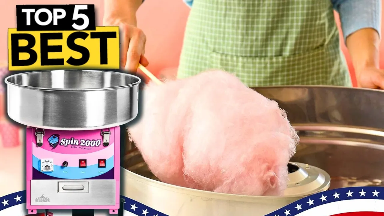 TOP 5 Best Cotton Candy Machine [ 2023 Buyer's Guide ]
