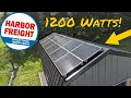 Thunderbolt Solar 100 Watt Monocrystalline Solar Panels from Harbor Freight a quick review