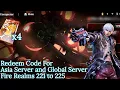Lagu Redeem code Asia \u0026 Global | Fire 221 to 225 | Devil May Cry Peak of Combat DMC POC | The KiLLeR.