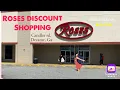 ROSES DISCOUNT SHOPPING WALK THROUGH