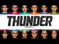 Download Lagu SEVENTEEN 'THUNDER' Lyrics (세븐틴 THUNDER 가사) [Color Coded Han_Rom_Eng] | ShadowByYoongi