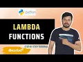 Python Tutorials For Beginners in Telugu - Tutorial 12 Lambda Functions in Python
