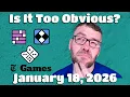 Is It Too Obvious - The New York Times Games