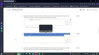 Graded Assignment Subsequence Test Cases Coursera Python Programming Fundamentals Duke University
