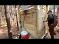 DIY Off-Grid Outdoor Shower Part 2 - Camplux Tankless Water Heater Assembly and Review
