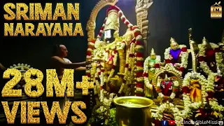  sriman narayana devotional 4k video song feat nithyasree mahadevan
