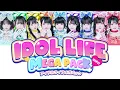[KAN/ROM/ENG] iLiFE! - アイドルライフメガパック - Color Coded Lyrics
