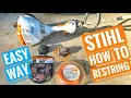 STIHL FS90 Hack The FASTEST Way to Restring a Dual-Line Weed Eater