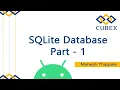 SQLite Database in Android - Part1