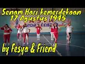 Download Lagu Koreo gerakan Senam hari kemerdekaan 17 agustus 1945 l Senam Kreasi Zumba by fesya Sahara Aerobic