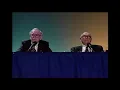 Warren Buffett explains the reasons for higher ratios
