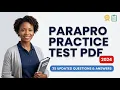 ParaPro Practice Test PDF Free Download 35 Exam Questions With Step-by-Step Explained Answers Walk