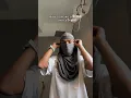 Easy way to make ski mask with your tee