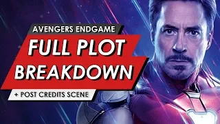 avengers endgame full leaked plot breakdown post credit scene explained heavy spoilers