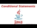 Conditional Statements In Java