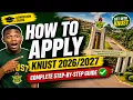 How to Apply to KNUST Complete Step by Step Guide