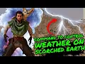 Commands to CONTROL THE WEATHER on SCORCHED EARTH in Ark Survival Ascended