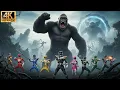 Download Lagu KINGKONG 2025: FULL HD KONG \u0026 Power Rangers Team Up: Saving Skull Island!