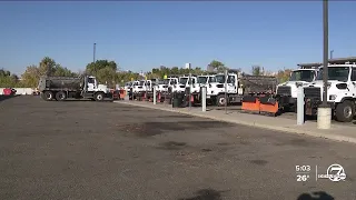 Denver prepares for more snow Sunday morning