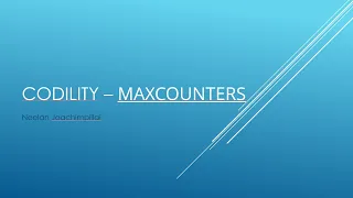 Codility - MaxCounters JavaScript Part