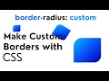 Only CSS Border-Radius Tutorial Make Custom Corners FrontendDUDE
