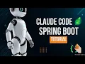 Spring Boot CRUD API in 7 Minutes Using Claude Code
