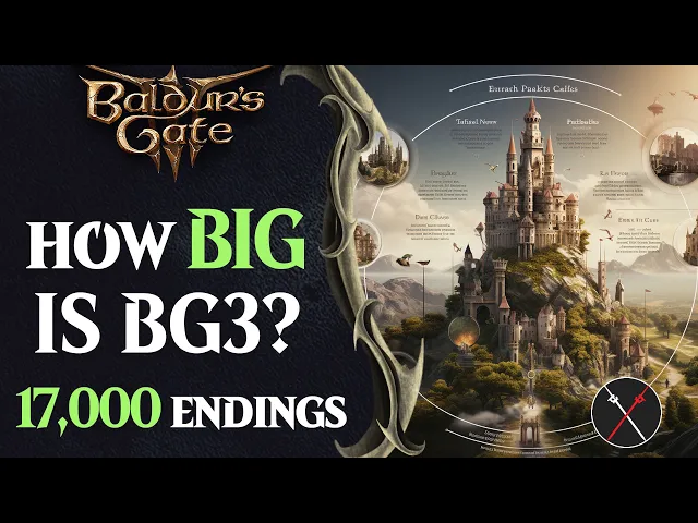 Baldurs Gate 3 Is the Biggest RPG EVER!