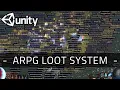 Unity RPG Builder - ARPG Loot System