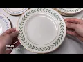 Syracuse old ivory greenwood vintage plate