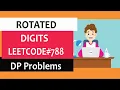 Rotated Digits Dynamic Programming Leetcode