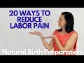 Download Lagu 20 ways to reduce labor pain / How to have a NATURAL BIRTH / natural birth story