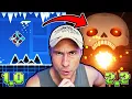 Download Lagu A Level from EACH UPDATE in ONLY 100 Lives CHALLENGE - Geometry Dash