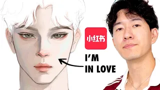 I TRIED VIRAL REDNOTE ART TUTORIALS (I'm in love)