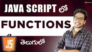 Functions in JavaScript Java Script in Telugu